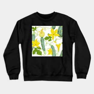 Courgette flowers Crewneck Sweatshirt